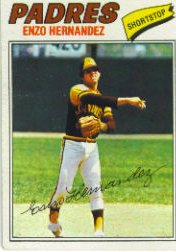 1977 Topps Baseball Cards      522     Enzo Hernandez